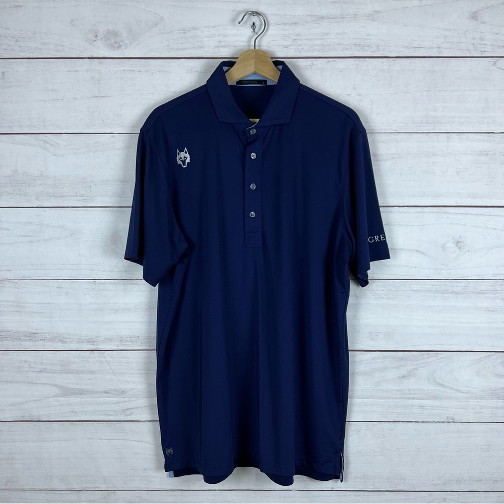 Greyson Navy Tala Players Club Polo Shirt